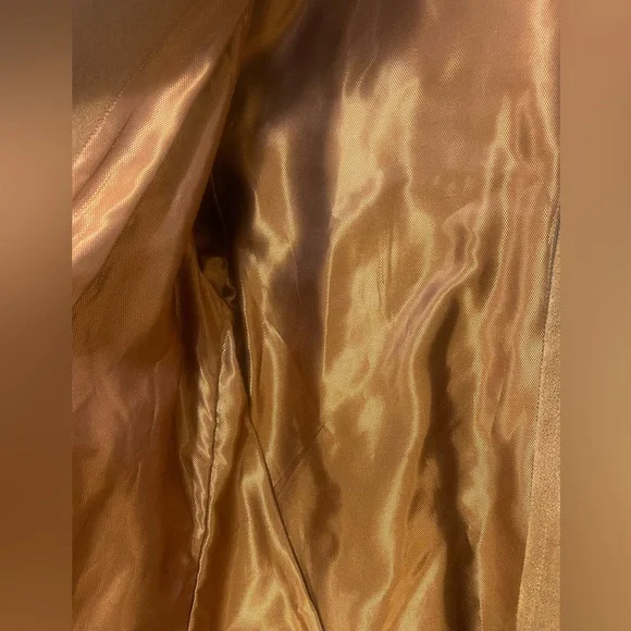 Adler Collection Vintage Leather Coat with Fur Collar Size M  Pre-Loved - Picture 9 of 12